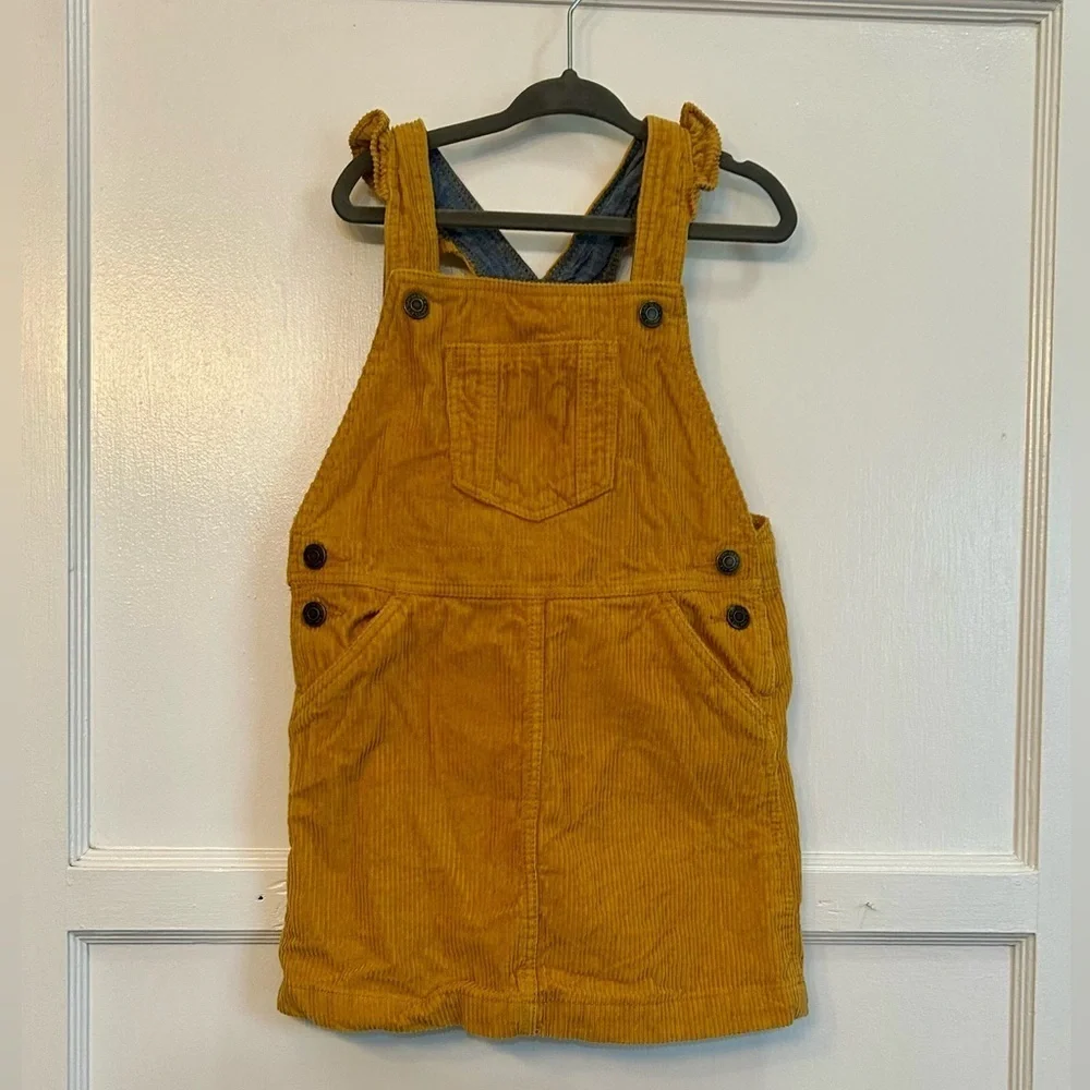 Gap Kids Corduroy Skirtall Mustard size 4